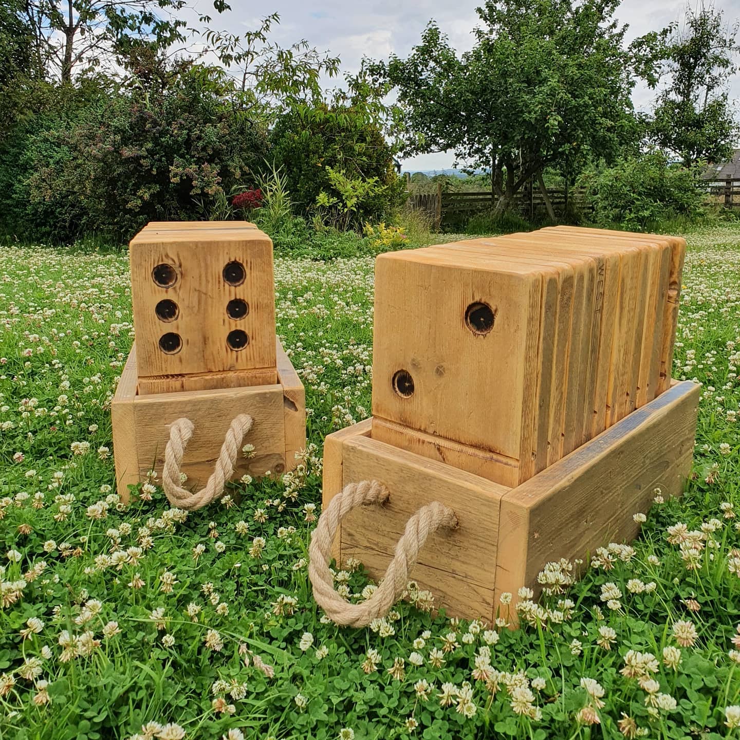 Giant garden games prop
