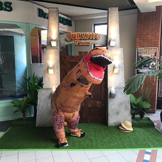 Jurassic Park themed prop